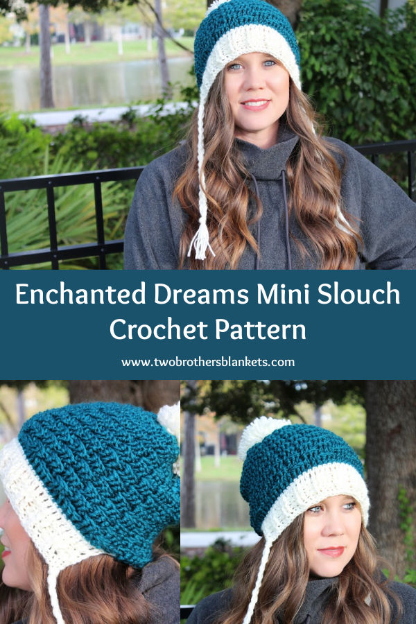 Enchanted Dreams Mini Slouch Crochet Pattern - Two Brothers Blankets