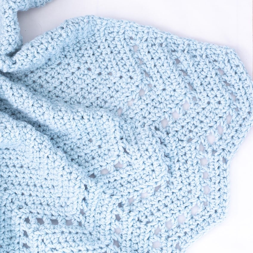 Image for Chunky Crochet Ripple Blanket - Free Pattern - You Should Craft