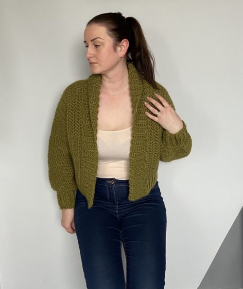 Image for Crochet Bomber Jacket - quick and easy cardigan