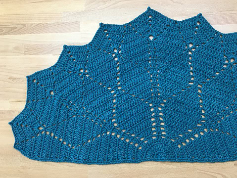 Image for Paved Diamonds Free Crochet Rug Pattern