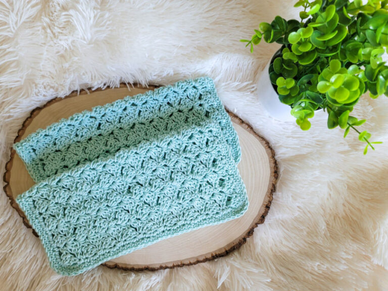 Crochet Washcloth Free Pattern – Dallas Washcloth