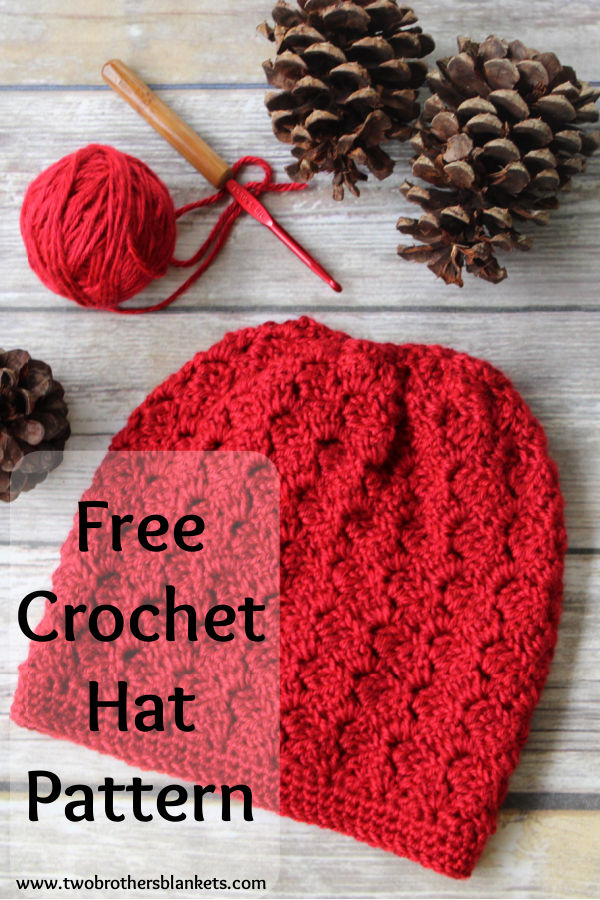 Free crochet hat pattern - Dallas Hat - Two Brothers Blankets