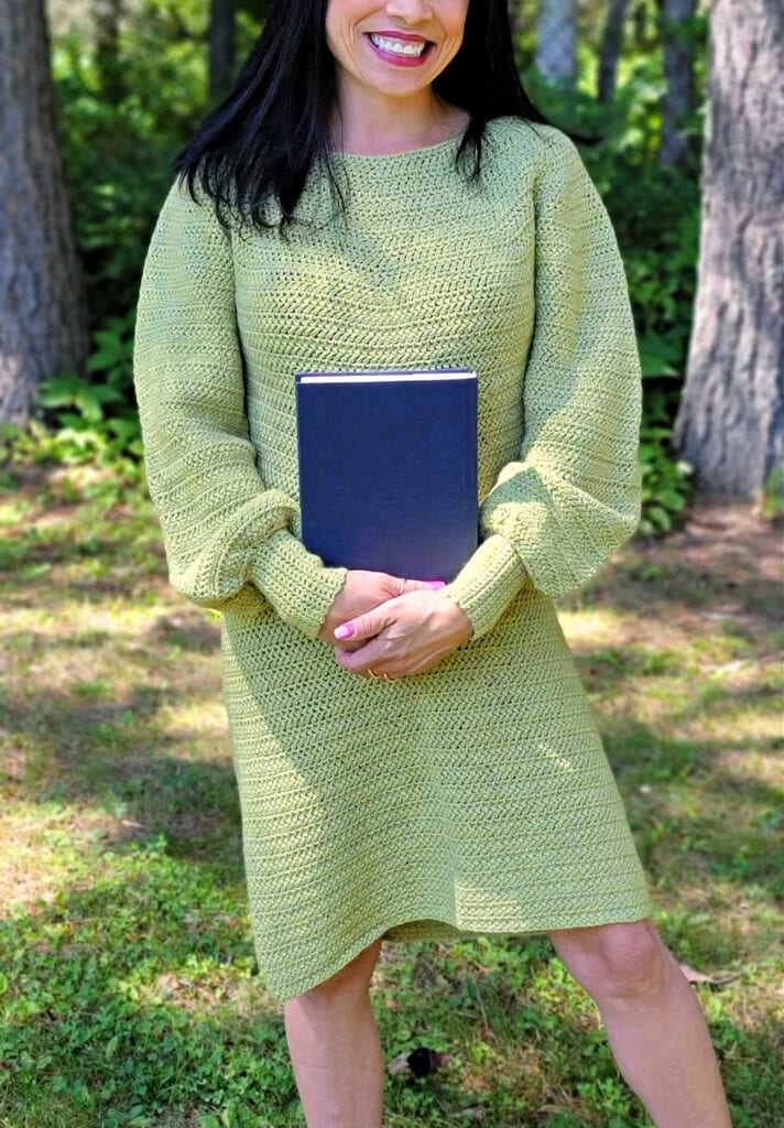 Crochet Dress Pattern - Delaney Sweater 