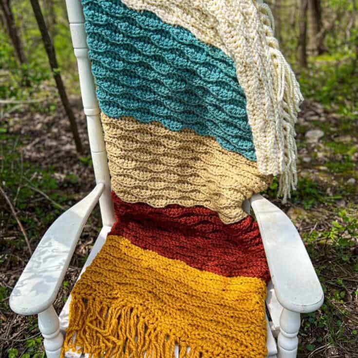 Image for CHUNKY CROCHET BLANKET PATTERN