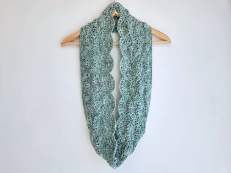 Image for Lightweight Infinity Scarf Crochet Pattern (Free)
