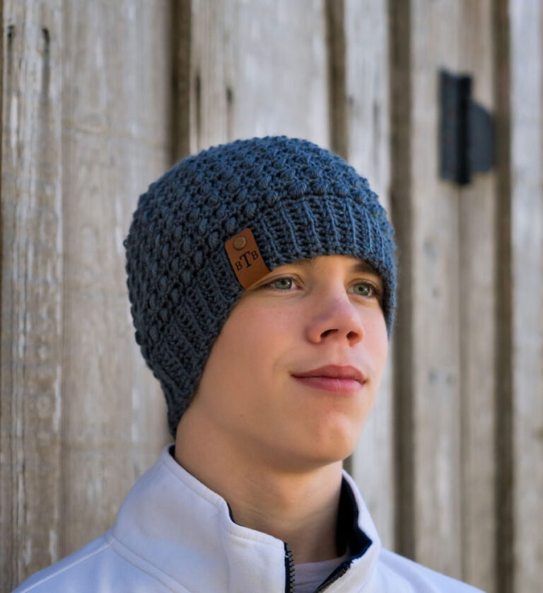 Crochet Beanie Pattern – Slater – Crochet Makes for Men