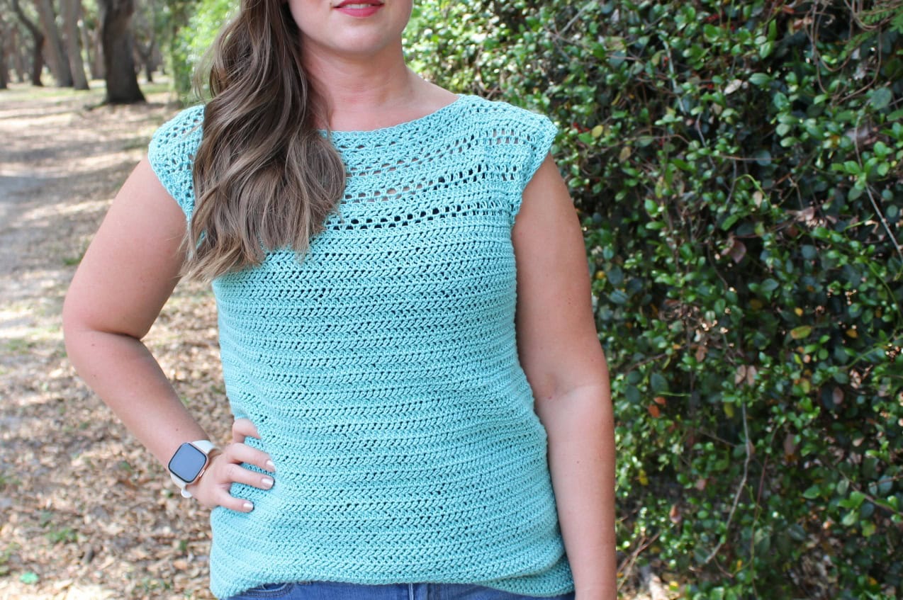Tamina Crochet Top main image 1
