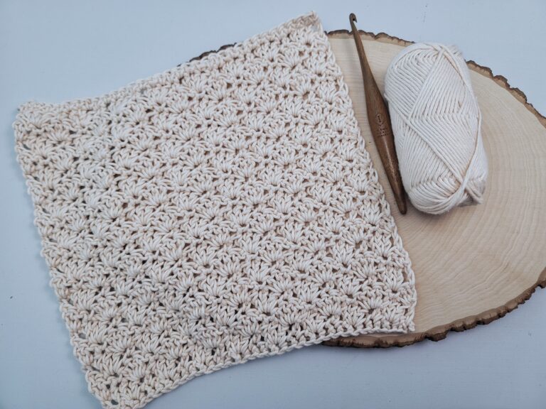 Free Crochet Dishcloth Pattern – Shelby Washcloth