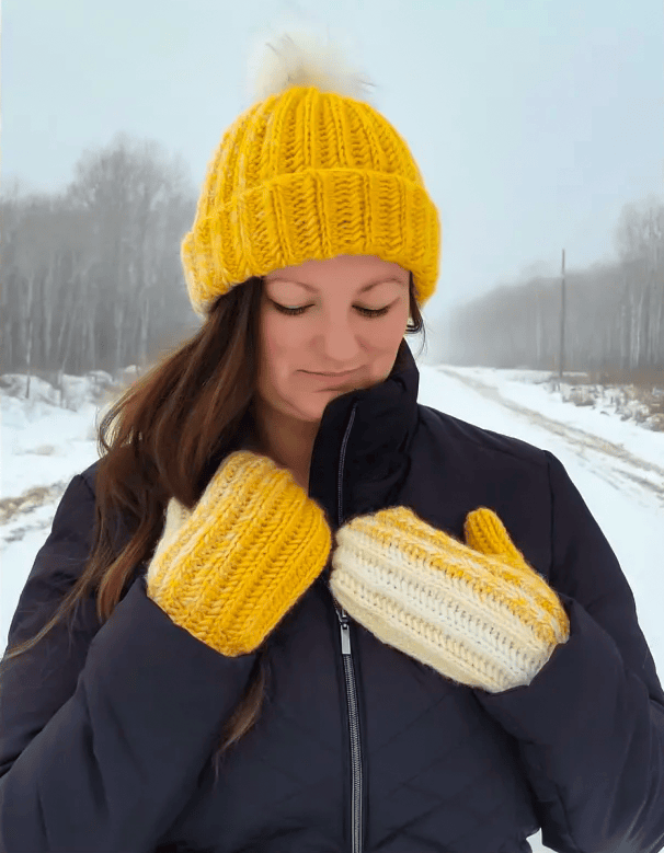 Image for Crochet Mittens Pattern  Silver Darlings