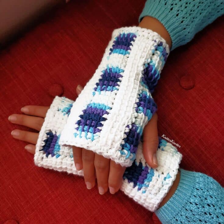 Image for Join Me – Easy Tunisian Mittens – Free Pattern!!