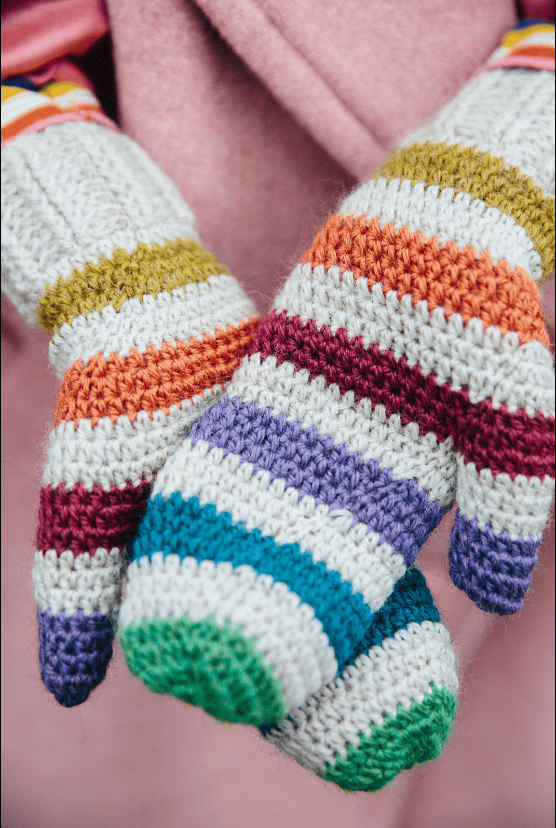 Image for Bifrost mittens pattern by Zeens and Roger