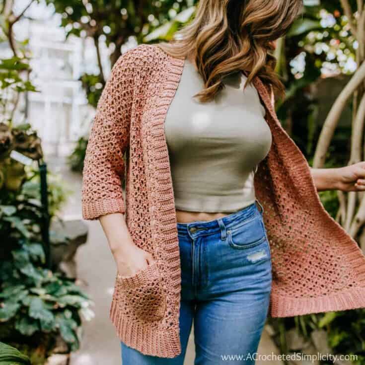 Image for Crochet Cardigan FREE pattern, The Summer Splendor Cardigan