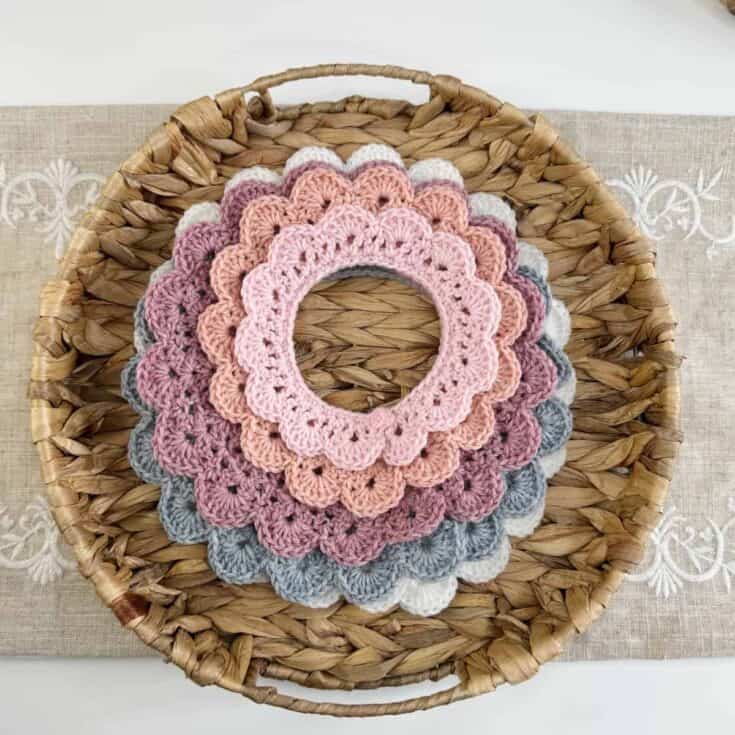 Image for FREE Lace Crochet Collar Pattern, The Poppy Lace Collar