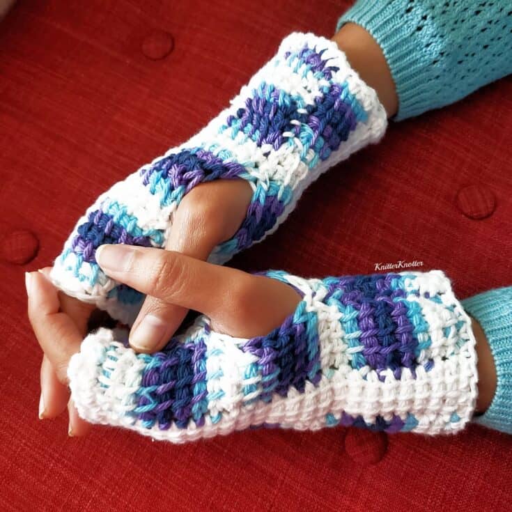 Image for The Join Me Tunisian Mittens