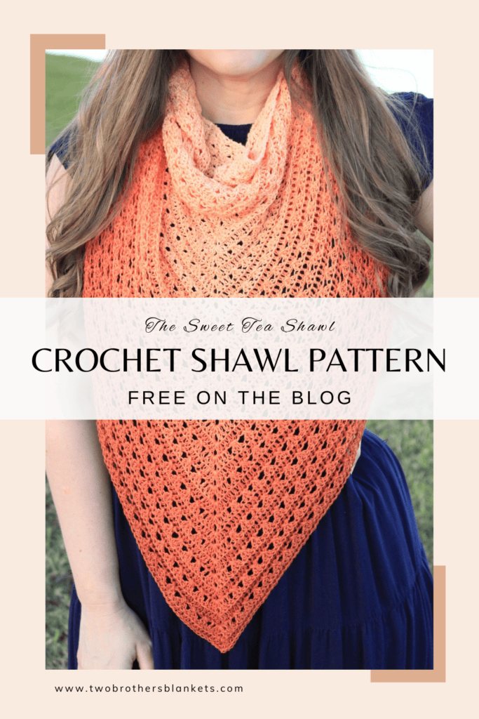 Sweet Tea Triangle Shawl - Pin Image