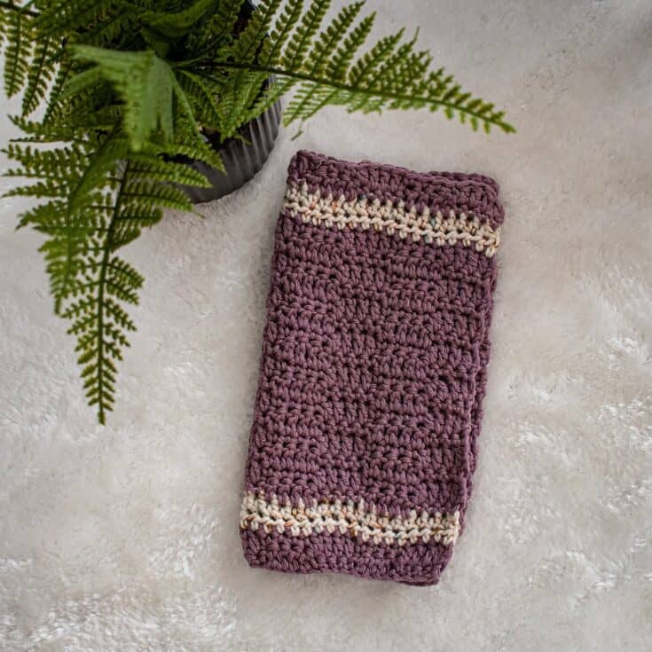Image for The Sandy Shores Crochet Washcloth
