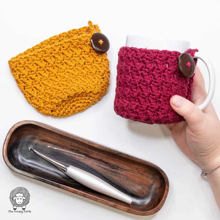 Image for The Yvette Crochet Mug Cozy