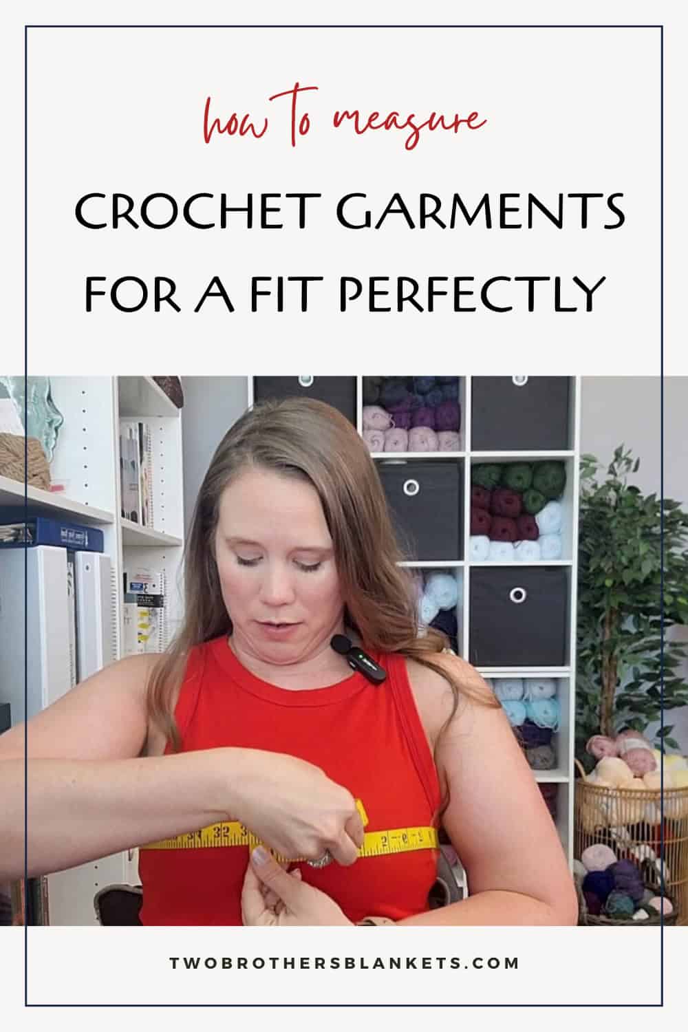 How how to Measure Crochet Garments for a Perfect Fit - Pin this Article on Pinterest
