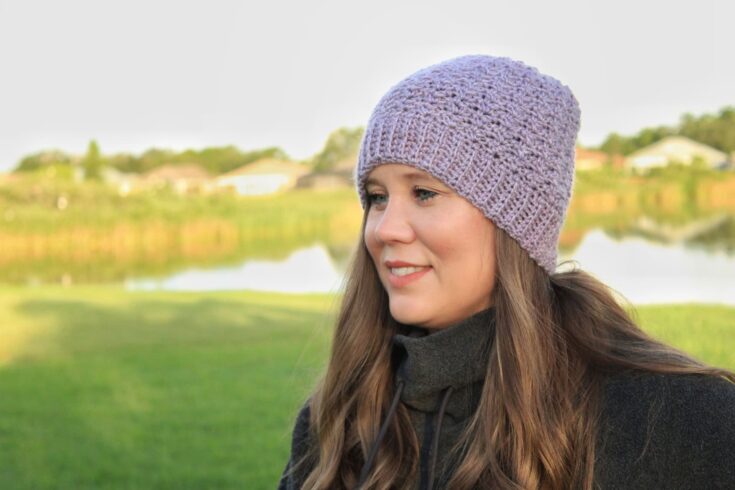 Image for Wattle Stitch Hat Free Crochet Pattern: Dooley Hat