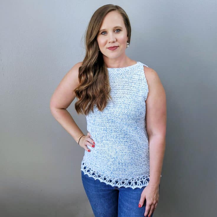 easy crochet summer top pattern