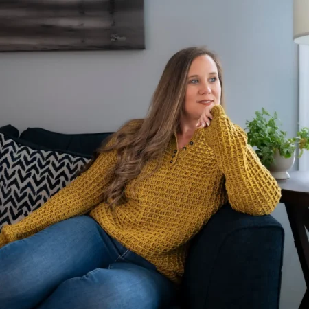 Michelle, author of Two Brothers Blankets.