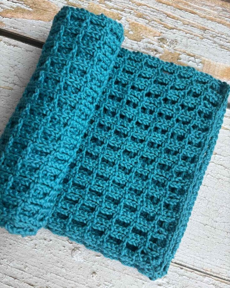 trellis stitch crochet scarf pattern free
