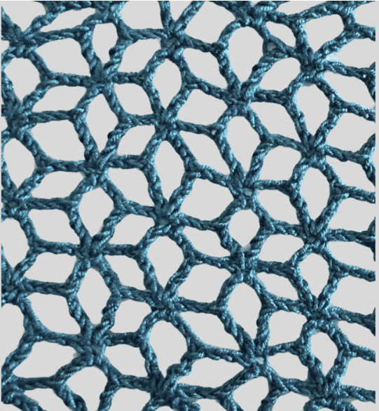 crochet mesh lace stitch ppattern free