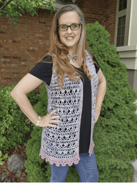 Image for Trellis Lace Vest 