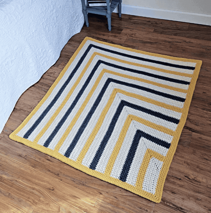 Image for Mitered Rectangles Lapghan