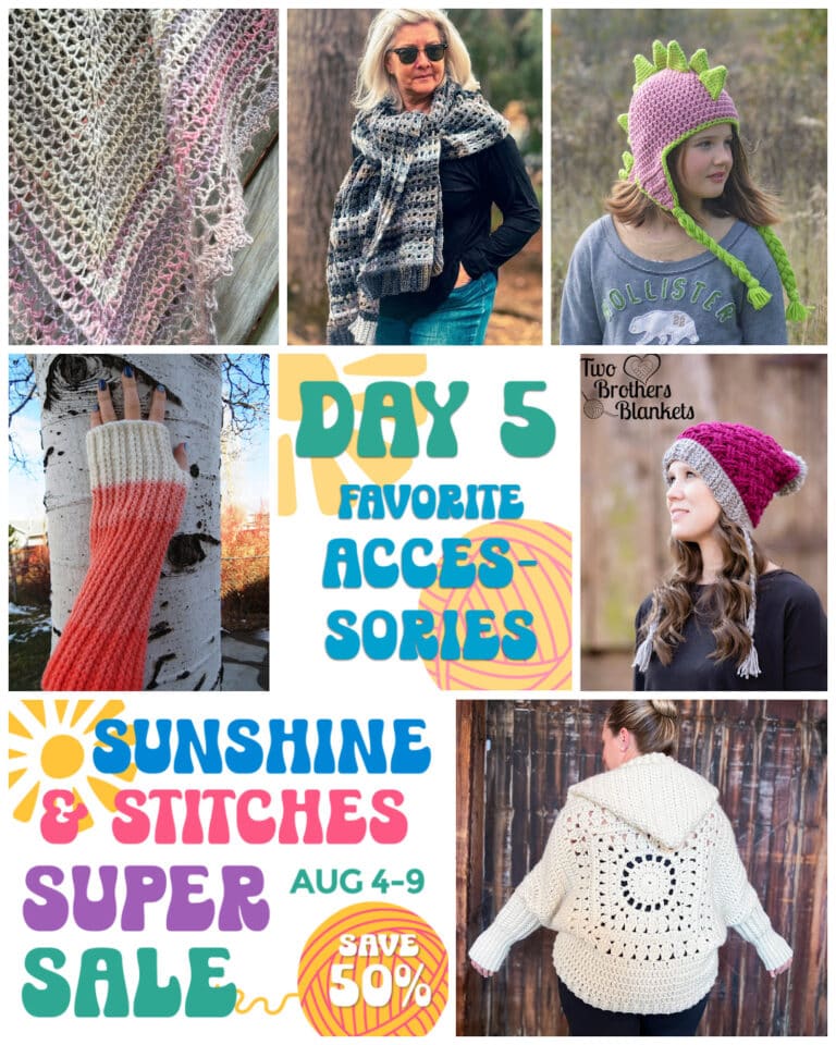 12 Stylish Crochet Patterns for Wearable Accessories
