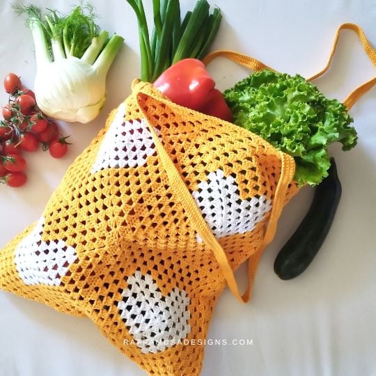 Image for Granny Heart Market Bag