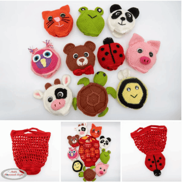 Image for Foldable ANIMAL Market Bags