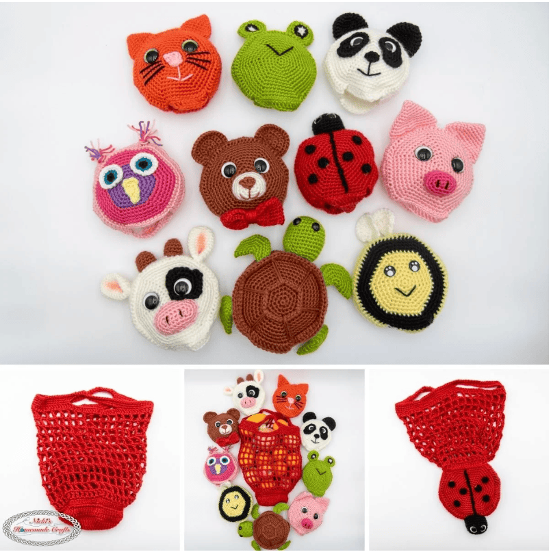 Image for Foldable ANIMAL Market Bags