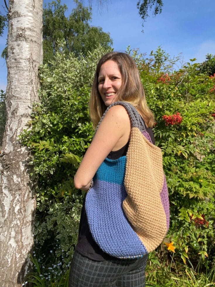 Image for Tunisian Crochet Market Bag