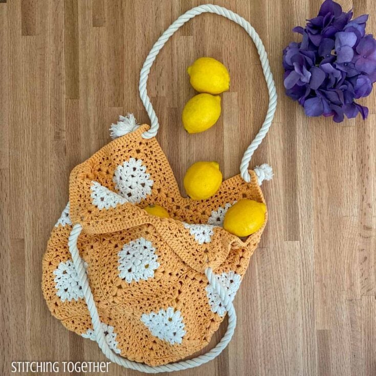Image for Caldwell Crochet Market Bag