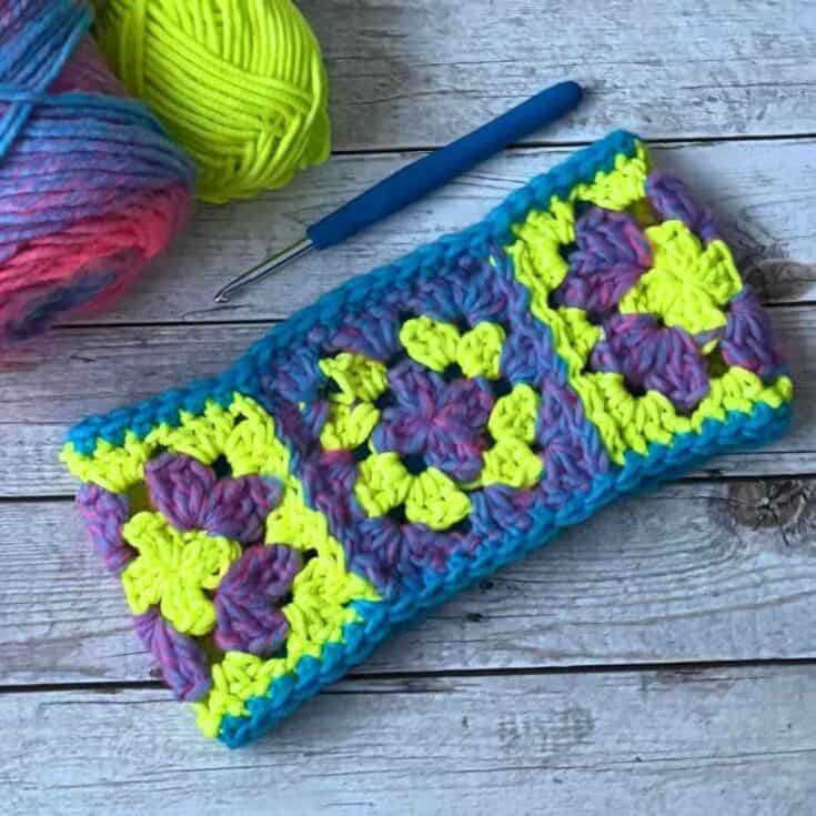 Image for Granny Square Meets Glow Headband