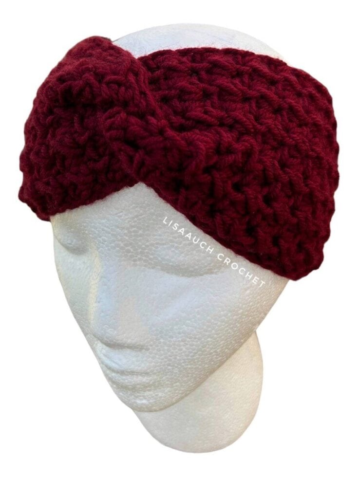 Image for Chunky Ear Warmer with a Twist