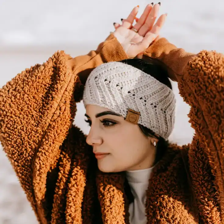 Image for Knit-Look Crochet Ear Warmer