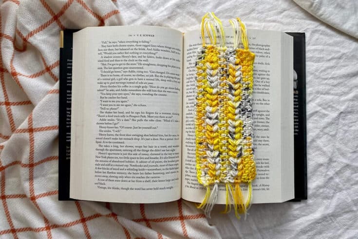 Save your Place in your Book with this Easy Crochet Bookmark Pattern
