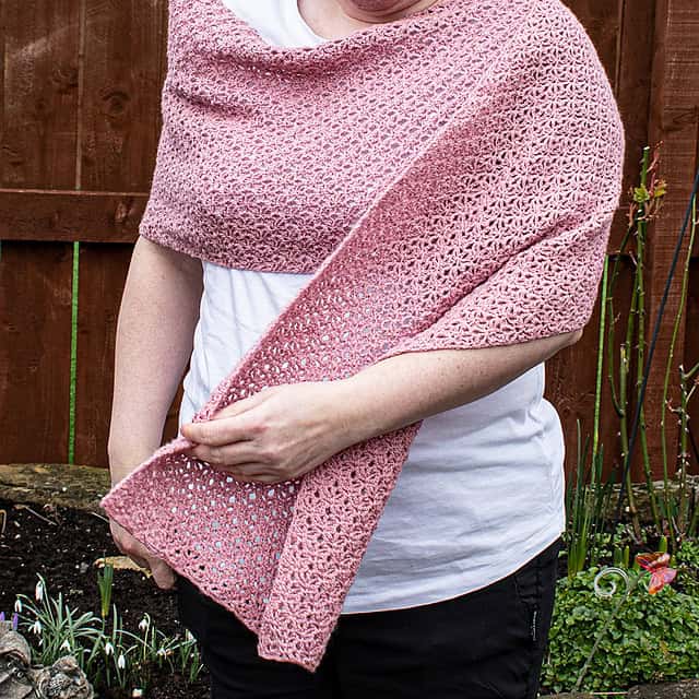 beautiful Spring Crochet Shawl Pattern