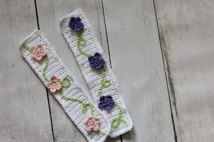 Image for Garden Fence Bookmark Crochet Pattern
