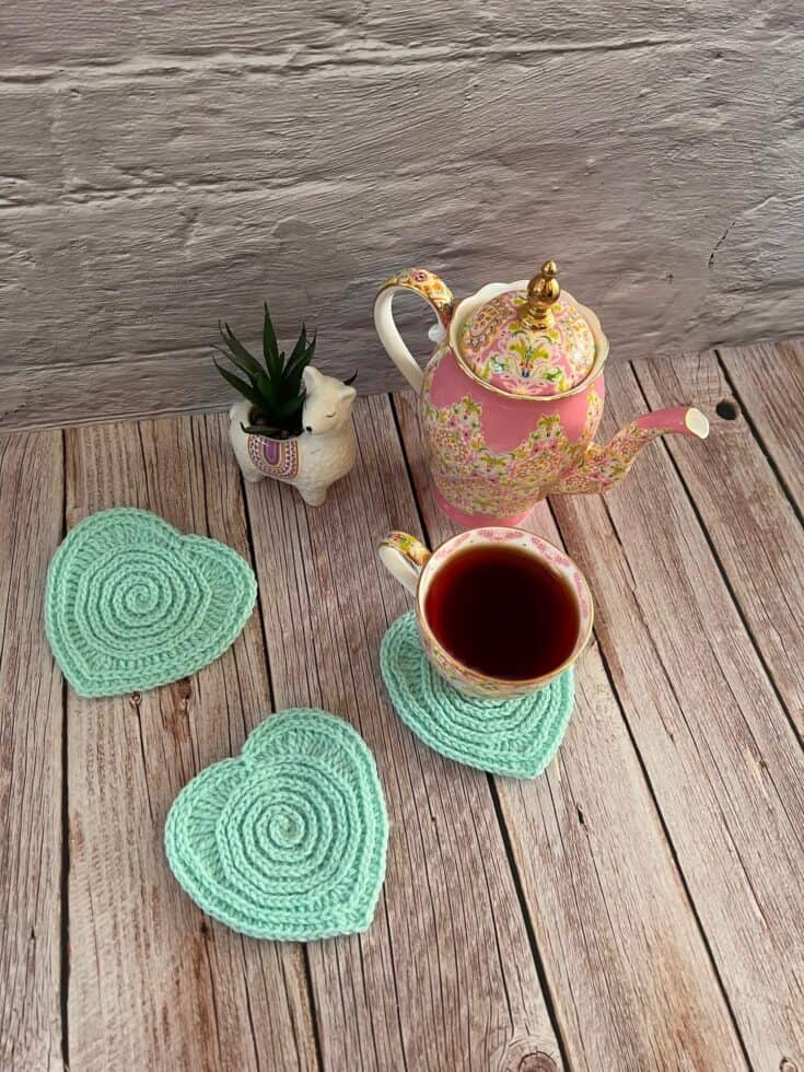 Image for Heart Me Crochet Coasters
