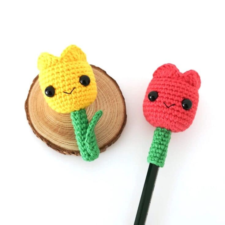 Image for Tulip Amigurumi Crochet Pattern
