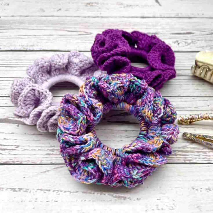 Quick and Easy Crochet Scrunchie: Free Pattern & Video Tutorial