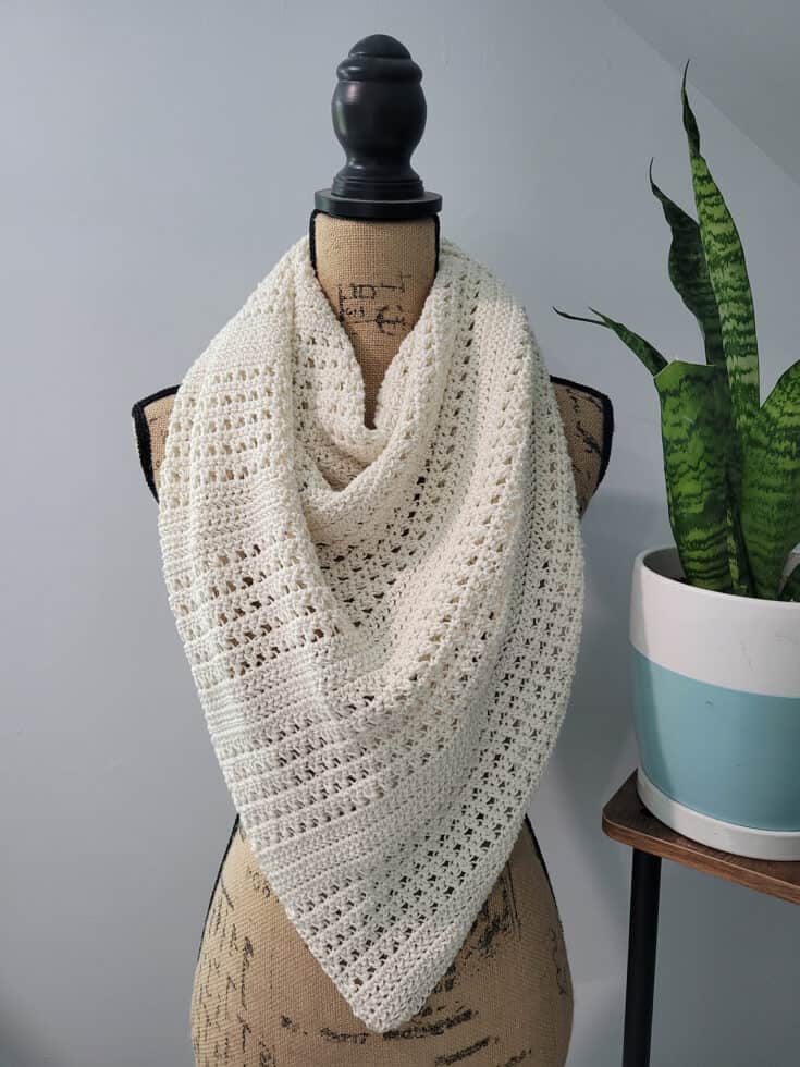 Image for Rustic Summer Asymmetrical Shaw