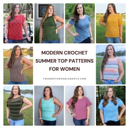 Modern Crochet Summer Top Patterns for Women