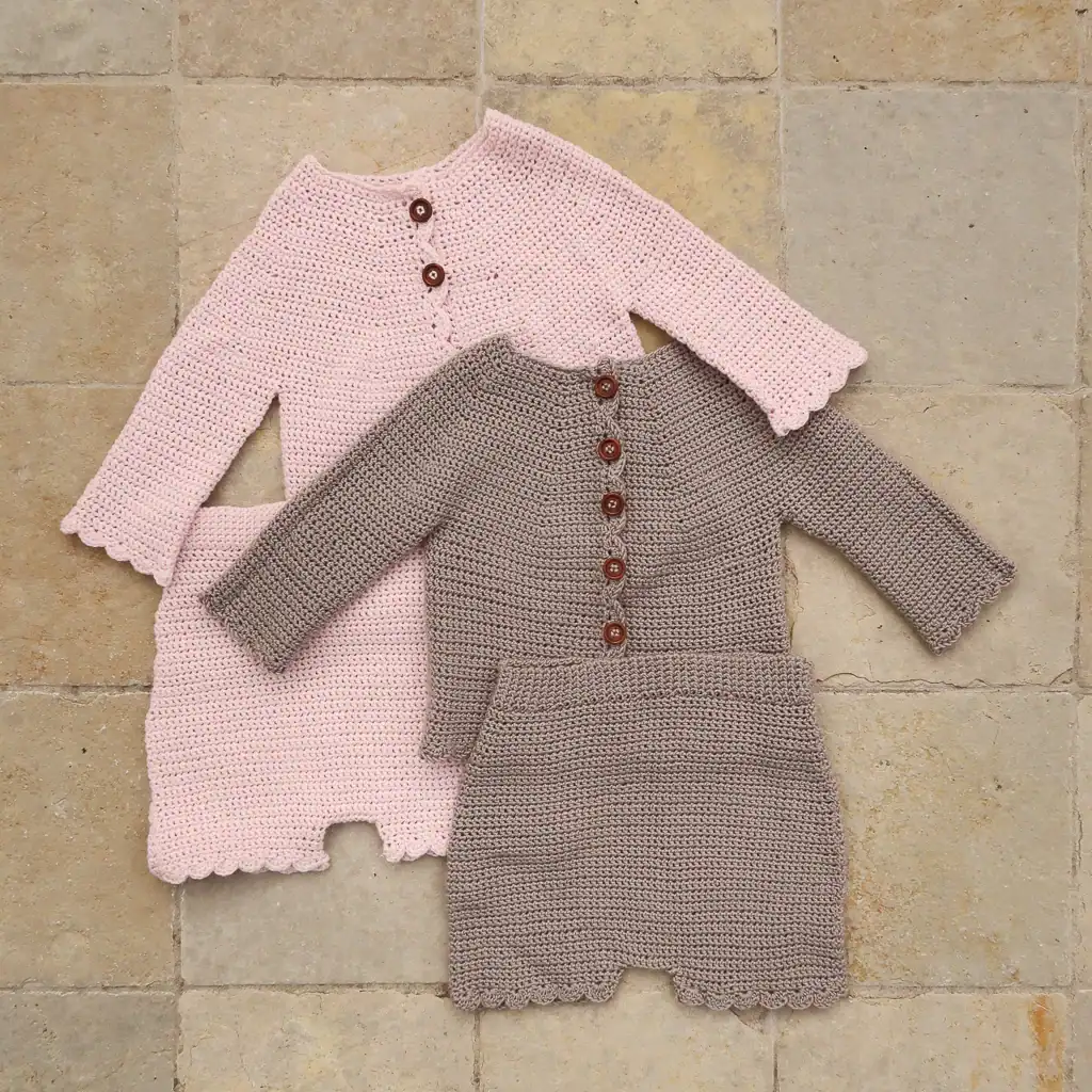 Image for Alvina Baby Set: Bloomer & Cardigan