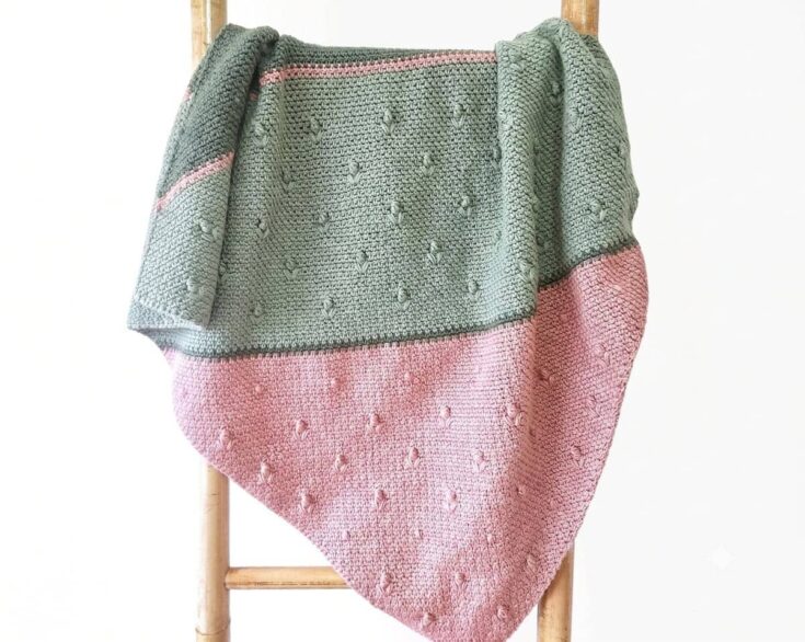 Image for Dancing Tulips Baby Blanket