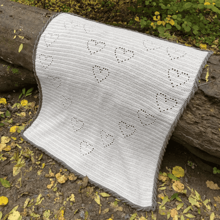 Image for Heart of Hearts Baby Blanket