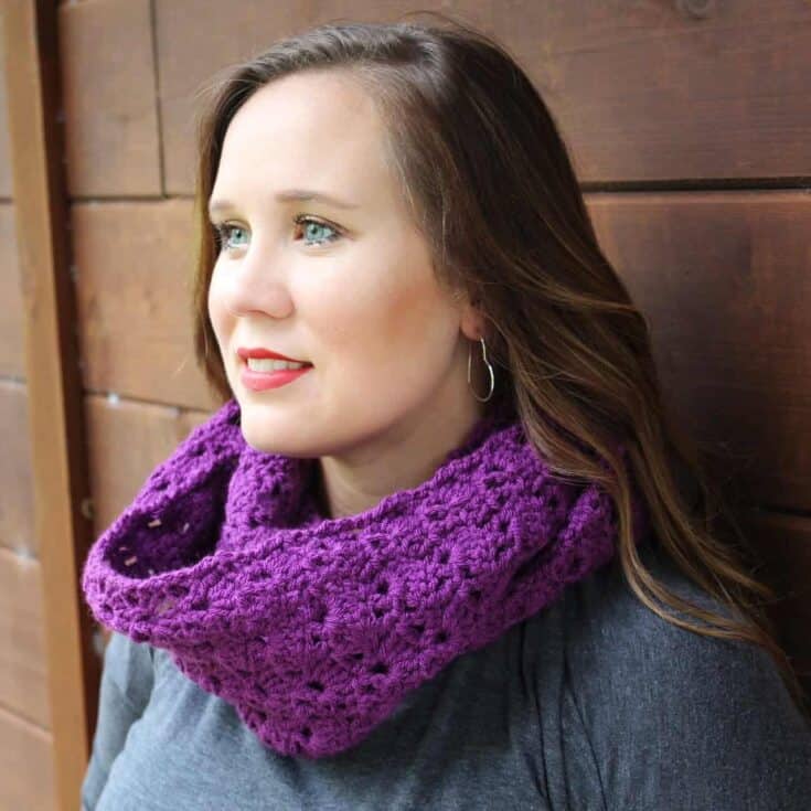 Free One Skein Scarf Crochet Pattern – Sarah Scarf